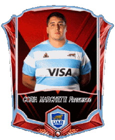 Sport Rugby - Spieler Argentinien Team 2025 CORIA MARCHETTI Francisco 