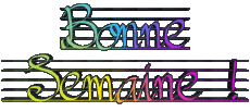 Messages Français Bonne Semaine 01 