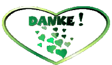 Messages Allemand Danke Coeur 