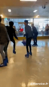 Humour - Fun Sports Patins à Glace Gamelle Fail 