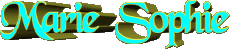 Prénoms FEMININ - France M Composé Marie Sophie 