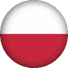 Drapeaux Europe Pologne Rond 