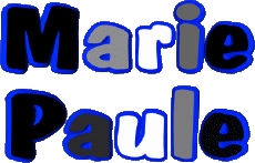 Nombre FEMENINO - Francia M Compuesto Marie Paule 