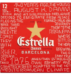 Boissons Bières Espagne Estrella Damm 