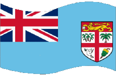 Flags Oceania Fiji Rectangle 