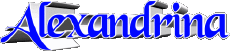 Nombre FEMENINO - Portugal A Alexandrina 