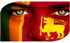 Banderas Asia Sri Lanka Rectángulo 