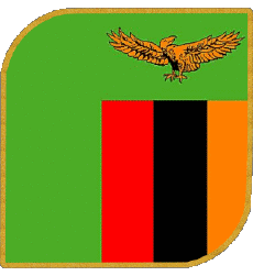 Banderas África Zambia Plaza 