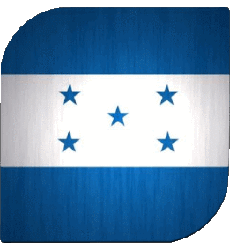 Bandiere America Honduras Quadrato 