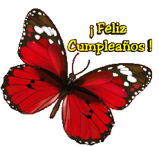 Messages Espagnol Feliz Cumpleaños Mariposas 004 