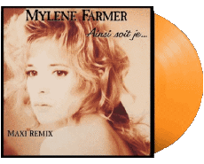 Maxi 45t Ainsi soit je ...-Multi Média Musique France Mylene Farmer 