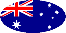Flags Oceania Australia Various 
