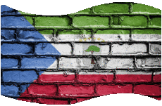 Flags Africa Equatorial Guinea Rectangle 