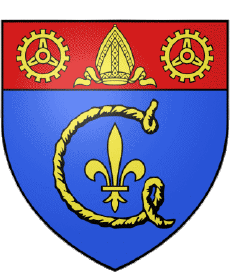 Wappen-Fahnen Frankreich Abteilungen - Städte 75 Paris Bezirk 13 Wappen