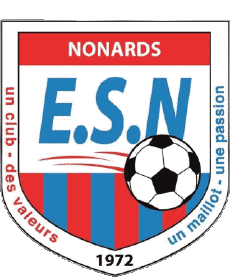 Sports FootBall Club France Logo Nouvelle-Aquitaine 19 - Corrèze Entente Sportive Nonards Altillac 