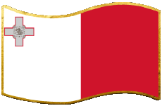 Bandiere Europa Malta Rettangolo 
