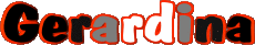 Prénoms FEMININ - Italie G Gerardina 