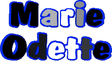 Prénoms FEMININ - France M Composé Marie Odette 