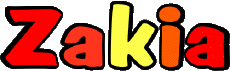Nombre FEMENINO - Magreb Musulmán Z Zakia 