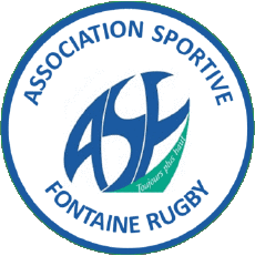 Sport Rugby Club Frankreich Logo Dept 38 AS Fontaine RC 