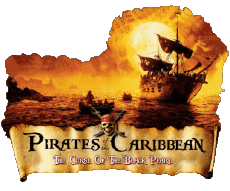 Multimedia Películas Internacional Piratas del Caribe La Maldicion del perla Negra Logotipo Inglés 