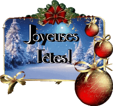 Nachrichten Französisch Joyeuses Fêtes (Noël) Serie 14 