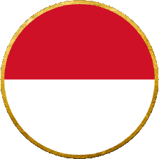 Flags Europe Monaco Round 