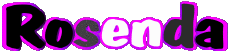 Nombre FEMENINO - España R Rosenda 