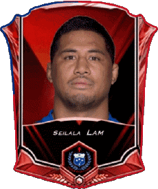 Sports Rugby - Joueurs Samoa Seilala Lam 