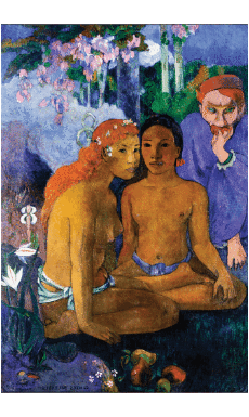 Humor - Fun ART Pintor de artistas Paul Gauguin 