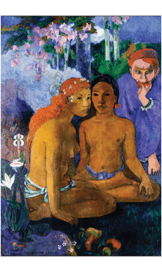 Humor -  Fun Artists Painter Paul Gauguin 