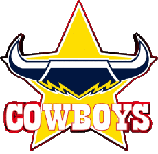 2003-Deportes Rugby - Clubes - Logotipo Australia North Queensland Cowboys 2003