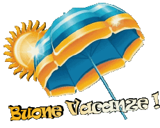 Messagi Italiano Buone Vacanze Sfondo trasparente 07 