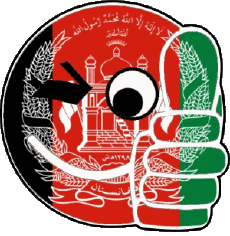 Drapeaux Asie Afghanistan Smiley - OK 