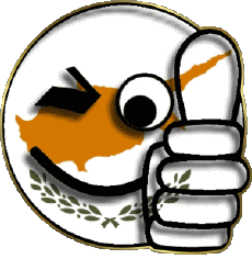 Flags Europe Cyprus Smiley - OK 