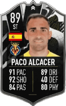 Multimedia Videogiochi F I F A - Giocatori carte Spagna Paco Alcacer 