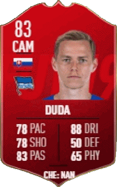 Multimedia Videogiochi F I F A - Giocatori carte Slovacchia Ondrej Duda 