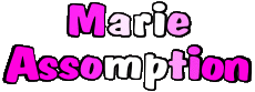 First Names FEMININE - France M Composed Marie Assomption 