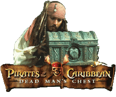 Multimedia Películas Internacional Piratas del Caribe El Cofre del Hobre Muerto Logotipo Inglés 