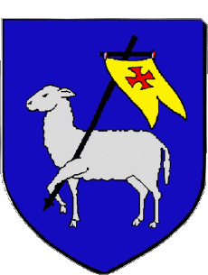 Blasone-Bandiere Francia Dipartimenti - Città 34 MEZE 