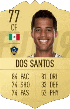 Multimedia Vídeo Juegos F I F A - Jugadores  cartas México Jonathan dos Santos 