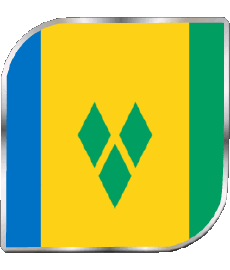 Fahnen Amerika St. Vincent und die Grenadinen Platz 