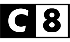 Multi Média Chaines -  TV France C8 TV Logo 