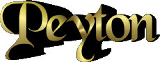 First Names MASCULINE -  UK - USA - IRL - AUS - NZ P Peyton 