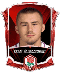 Sportivo Rugby - Giocatori Inghilterra Squadra 2025 Ollie Sleightholme 