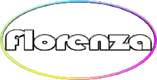 First Names FEMININE - Italy F Florenza 