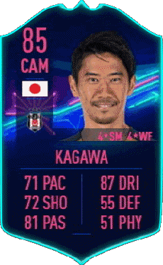 Multimedia Videogiochi F I F A - Giocatori carte Giappone Shinji Kagawa 