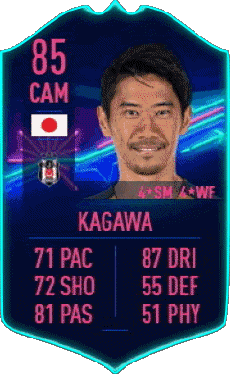 Multimedia Videospiele F I F A - Karten Spieler Japan Shinji Kagawa 