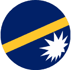 Drapeaux Océanie Nauru Sphere - Cube 