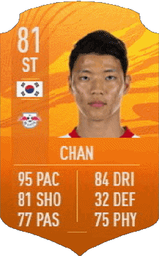 Multimedia Videospiele F I F A - Karten Spieler Südkorea Hee Chan Hwang 